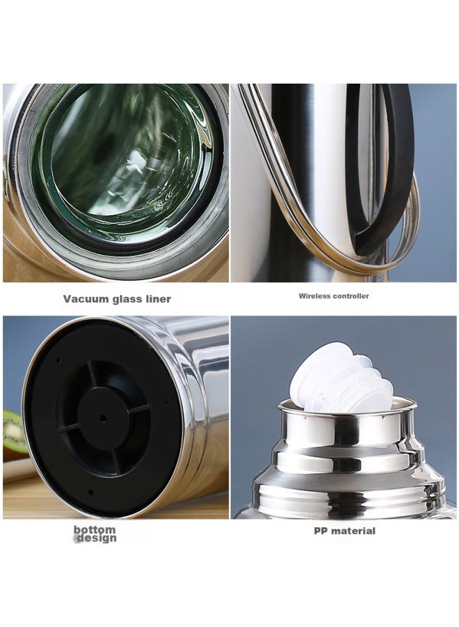 Pinyu Stainless Steel Hot Water Bottle, Thermos For Students' Dormitory, Insulated Kettle, Large Capacity Water Jug For Home Use, 3.2l, Eagle Beak Spout - Image 2