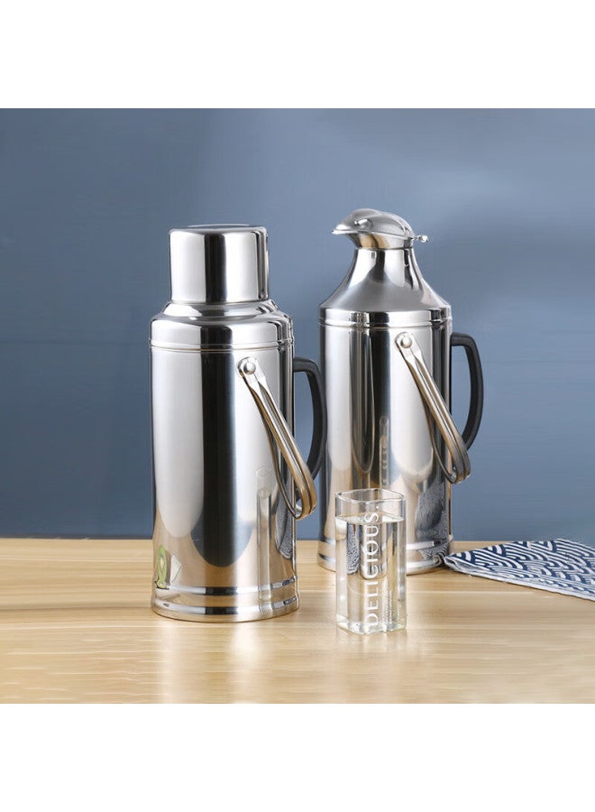 Pinyu Stainless Steel Hot Water Bottle, Thermos For Students' Dormitory, Insulated Kettle, Large Capacity Water Jug For Home Use, 3.2l, Eagle Beak Spout - Image 3