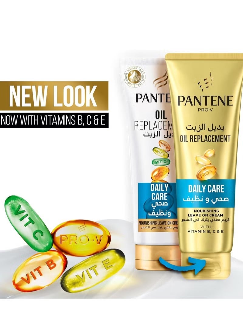 Pantene Hair Oil Replacement Cream Daily Care 2*275Ml  (pack of 2) - Image 2