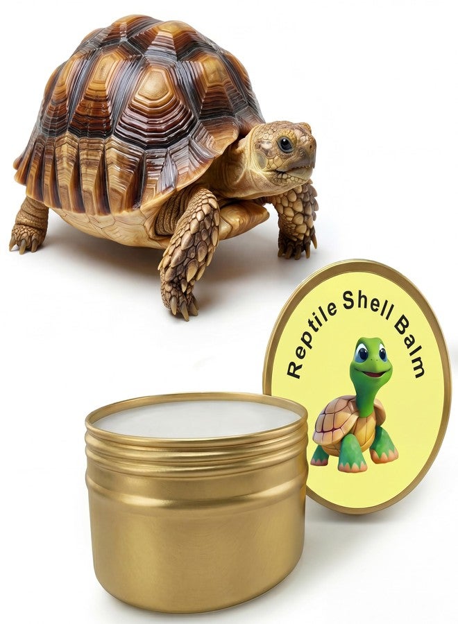 RONDURE 2.6 Oz Tortoise Shell Balm - Professional Dry, Cracked & Dull Shell Care Ointment & Conditioner for Sulcata, Russian & Hermann Tortoises - Natural Wax & Lanolin Formula - Image 1