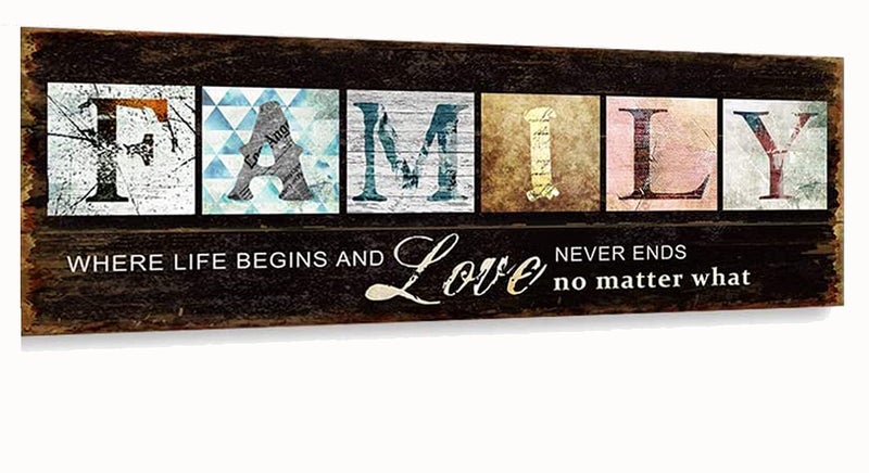 YALKIN Diamond Painting Kits for Adults, Family Diamond Art(31.5x11.8inches) Full Drill Crystal Rhinestone Embroidery Pictures, Wall Decor Stress and Anxiety Relief, Family Diamond Painting - Image 1