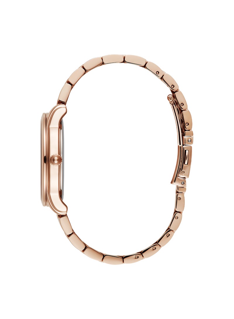 OLIVIA BURTON ساعة أوليفيا بورتون الدائرية التناظرية للنساء - علبة خضراء - 24000159 - Image 4