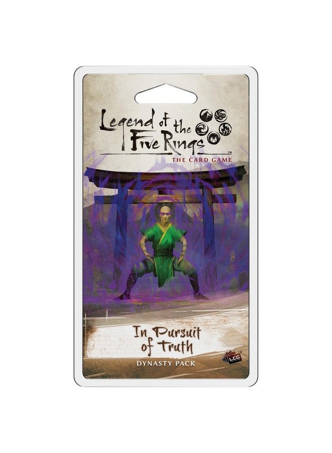 Legend of The Five Rings: The Card Game in Pursuit of Truth Dynasty Pack - Tactical Strategy Game for Kids & Adults, Ages 14+, 2 Players, 45-90 Minute Playtime, Made by Fantasy Flight Games