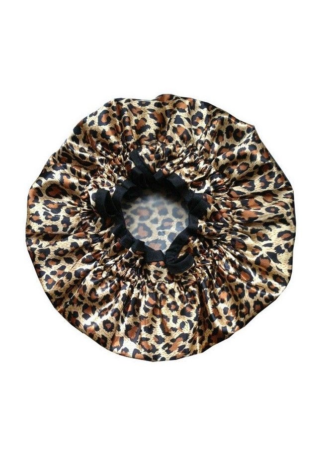 Ayygift Designer Stylish Waterproof Satin Shower Cap Spa Bath Cap Hat Leopard - pzsku/Z32378D0E56E4137F7F00Z/45/_/1683268364/aced3568-c8c9-4d4f-8c45-a14775b43587