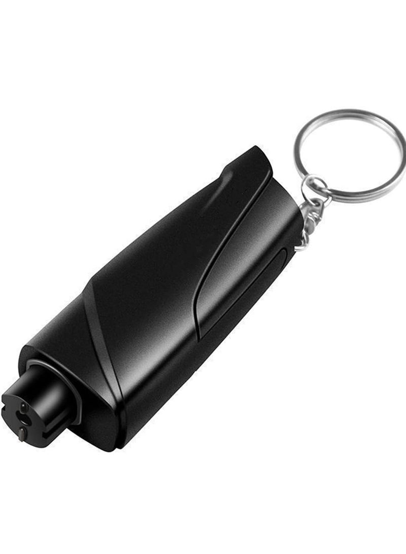 KASTWAVE Window Breaker Seatbelt Cutter 3-in-1 Car Glass Breaker Keychain Emergency Escape Tool for Land and Underwater, Car Safety Hammer Automotive Life Safety Tools Kit (Black) - Image 1