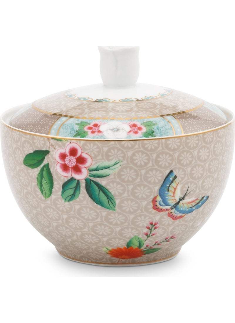 Pip Studio Blushing Birds Khaki Sugar Bowl 