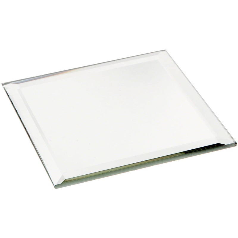 Plymor Plymor 3 Square 3mm Thick Beveled Glass Mirror Pack of 24 