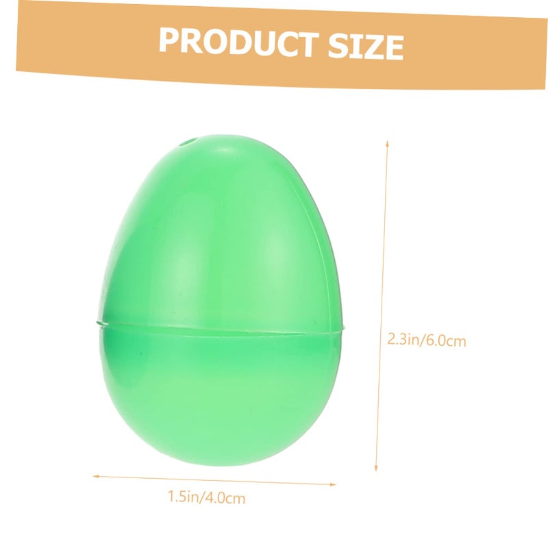 12 Pcs Fillable Plastic Easter Eggs For Hunting Party Decorations And DIY Crafts - Image 3