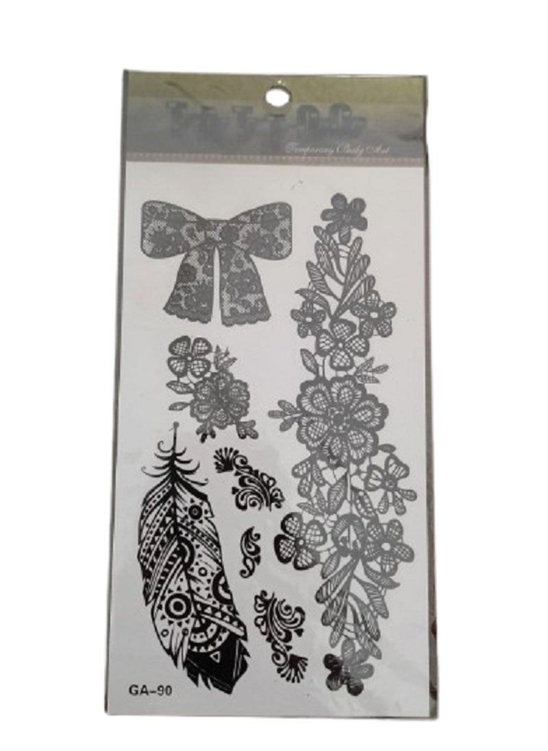 Generic Temporary Tattoo Sticker 