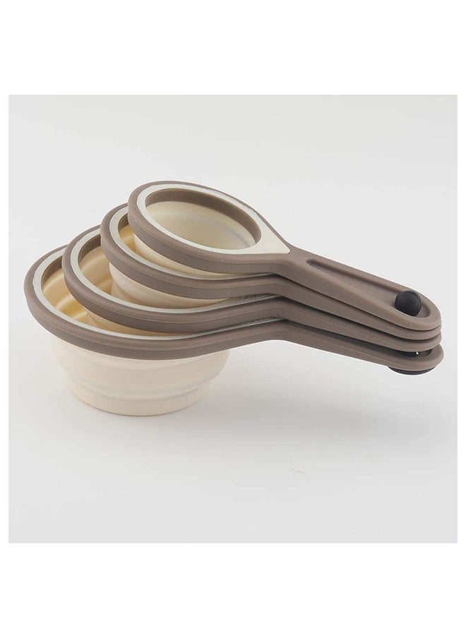 Home Pro - Home Pro Collapsible Silicon Measuring Cups Assorted Color - Image 1