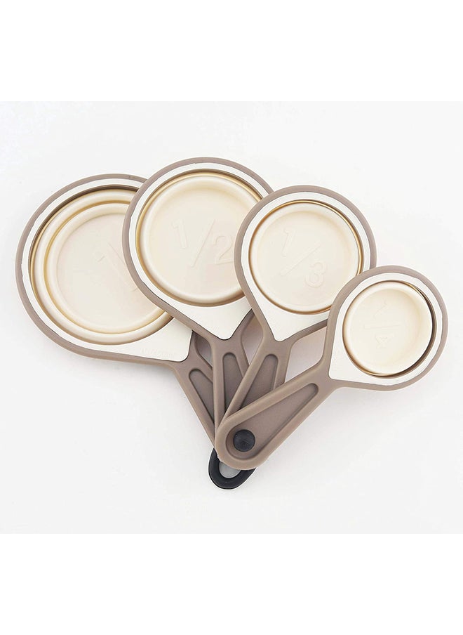Home Pro - Home Pro Collapsible Silicon Measuring Cups Assorted Color - Image 1