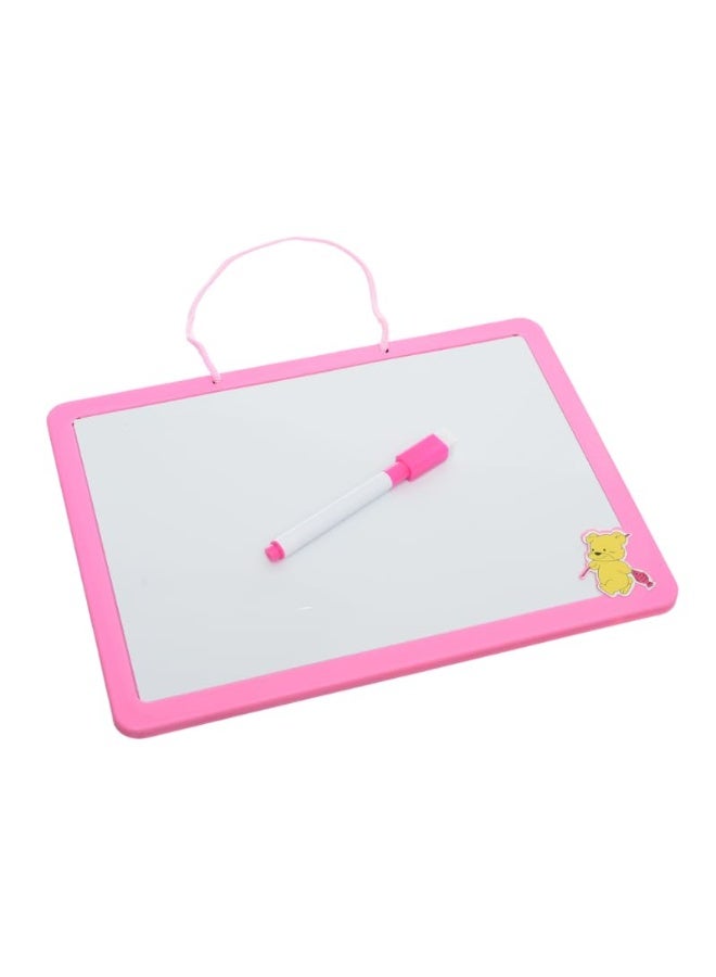 Magnetic Erasable Drawing and Writing Study Board - Pink - Image 3