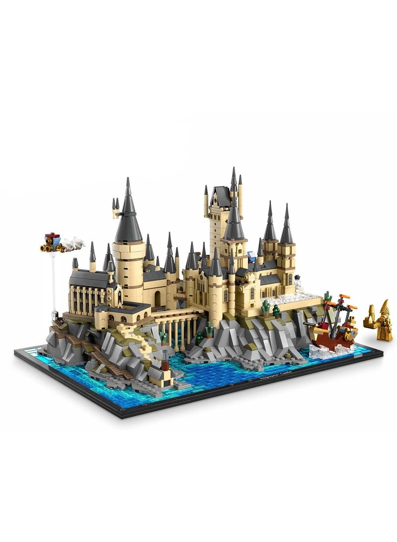 Y&D Harry Potter Hogwarts Castle and Grounds Building Set, Display Model Gift Idea for Adults, Collectible Playset to Celebrate Harry Potter Birthday - Image 1