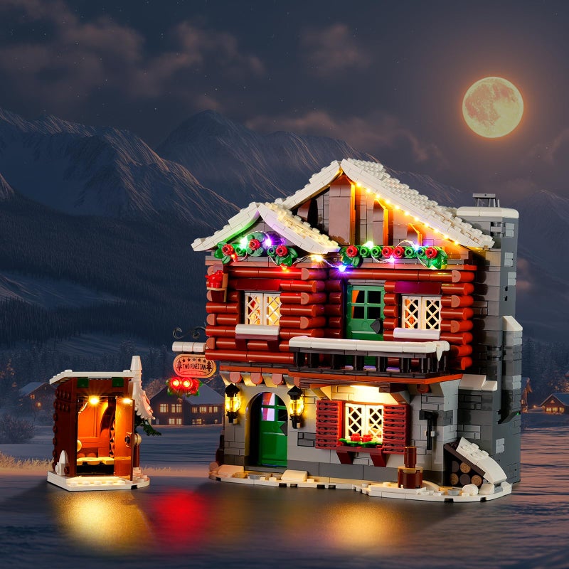 BRIKSMAX 20 Light Kit for Alpine Lodge Innovative LED Lighting Compatible with Lego Icons 10325 - Image 3