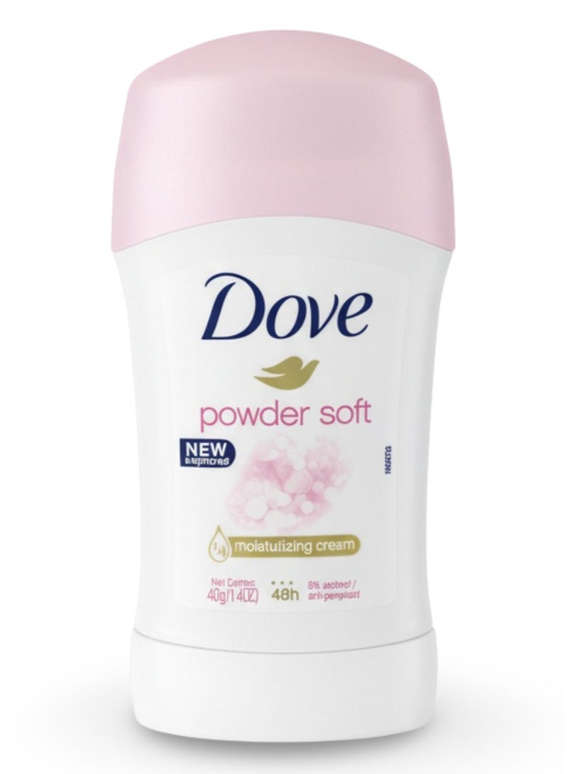 دوف مزيل عرق ستيك باودر سوفت 40 جرام - Image 1