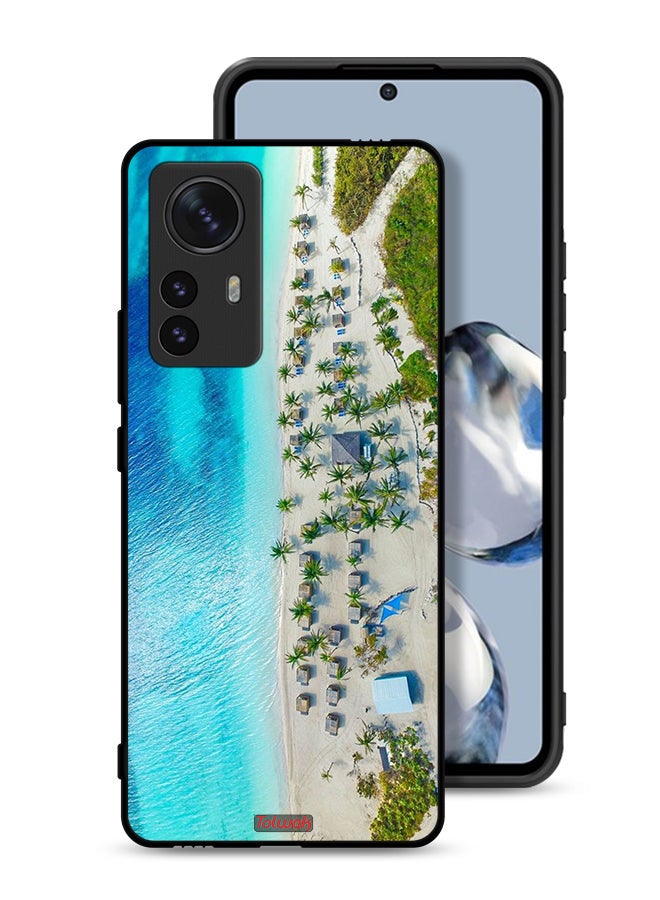 Tolwak Xiaomi 12X Protective Case Cover Beach - Image 1