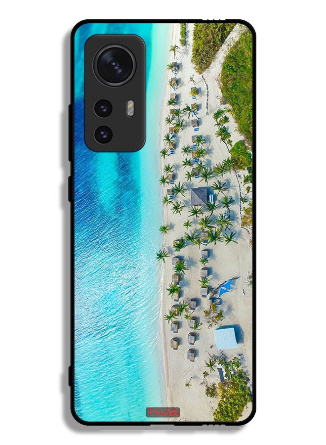 Tolwak Xiaomi 12X Protective Case Cover Beach - Image 2