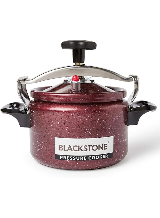 بلاك ستون قدر ضغط غير لاصق مع غطاء، وعاء طهي متعدد الاستخدامات مع غطاء للاستخدام المنزلي والتجاري، سهل التنظيف، موقد طهي، معلب ضغط، قدر ضغط من الجرانيت سعة 15 لترًا - Image 1