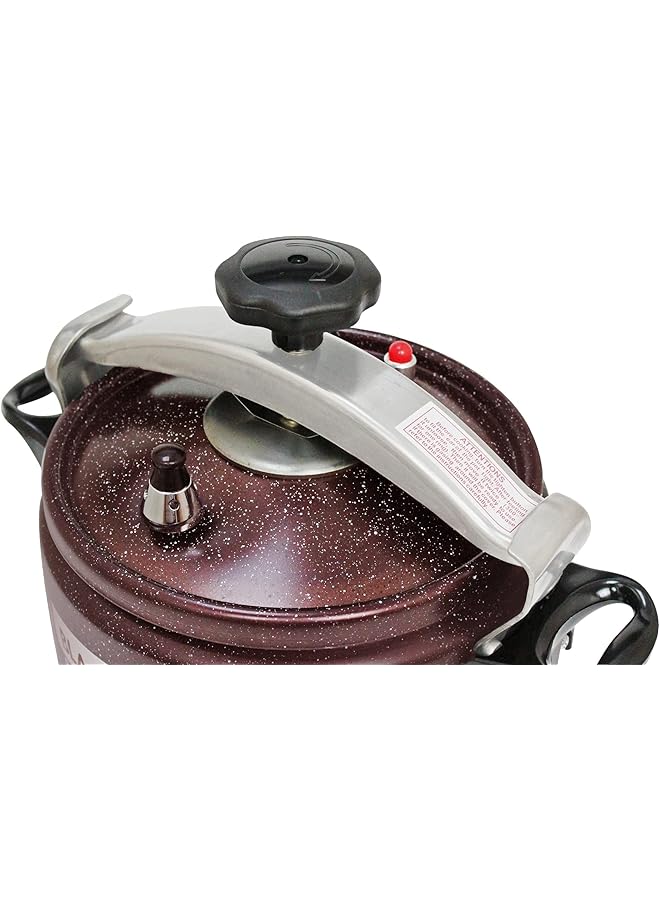 بلاك ستون قدر ضغط غير لاصق مع غطاء، وعاء طهي متعدد الاستخدامات مع غطاء للاستخدام المنزلي والتجاري، سهل التنظيف، موقد طهي، معلب ضغط، قدر ضغط من الجرانيت سعة 15 لترًا - Image 4