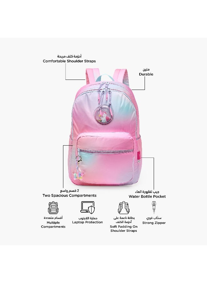 Mayfair Backpack-Mayfair Spread The Magic-2 Cmprts- (Nylon) Pink And Blue \ 43X29.5X15.5 - Image 3