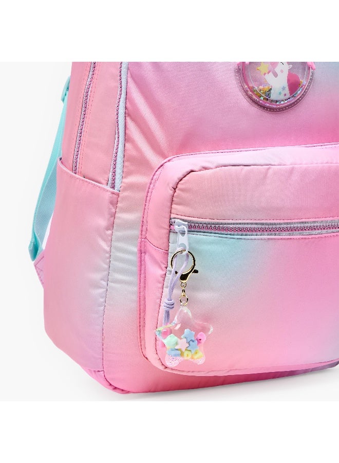 Mayfair Backpack-Mayfair Spread The Magic-2 Cmprts- (Nylon) Pink And Blue \ 43X29.5X15.5 - Image 5