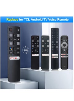 Generic Introducing the Enhanced Voice Control Remote for TCL Android TVs Upgrade Your Experience with the RC802V. Unlock the Power of Google Voice Functionality, Complete with Dedicated Buttons for Seamles  - Image 2