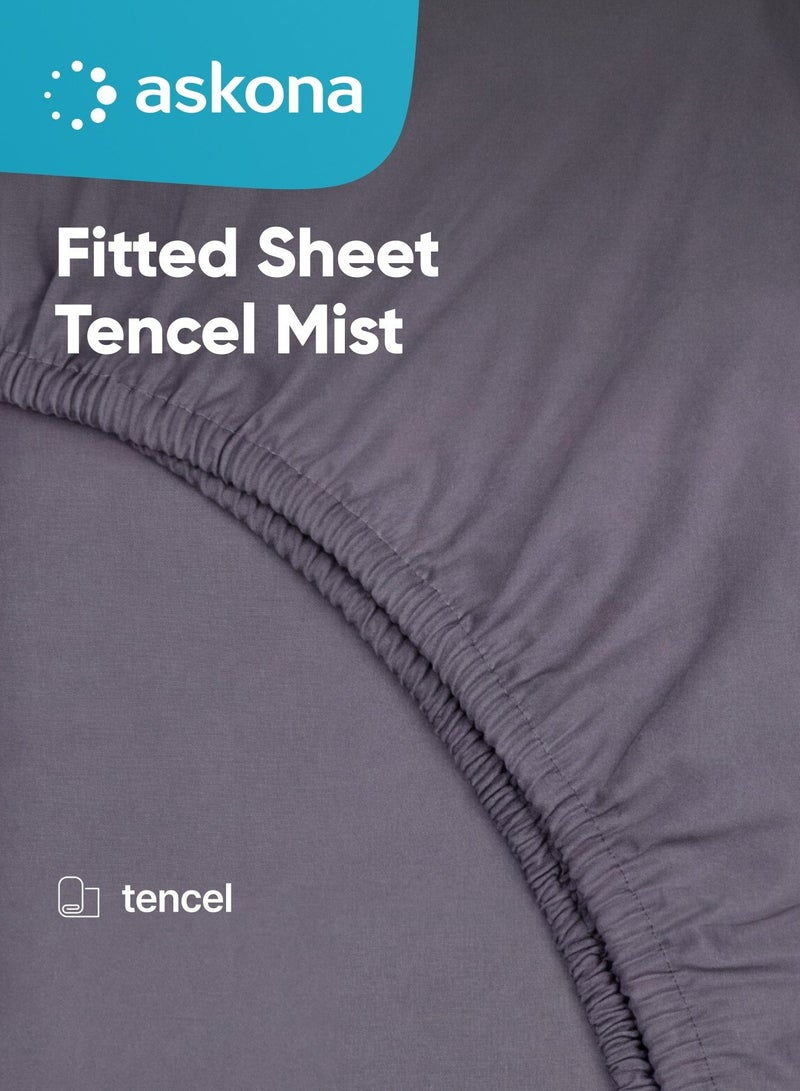 Askona Fitted Sheet 140x200 Askona Tenecel Mist - Image 1