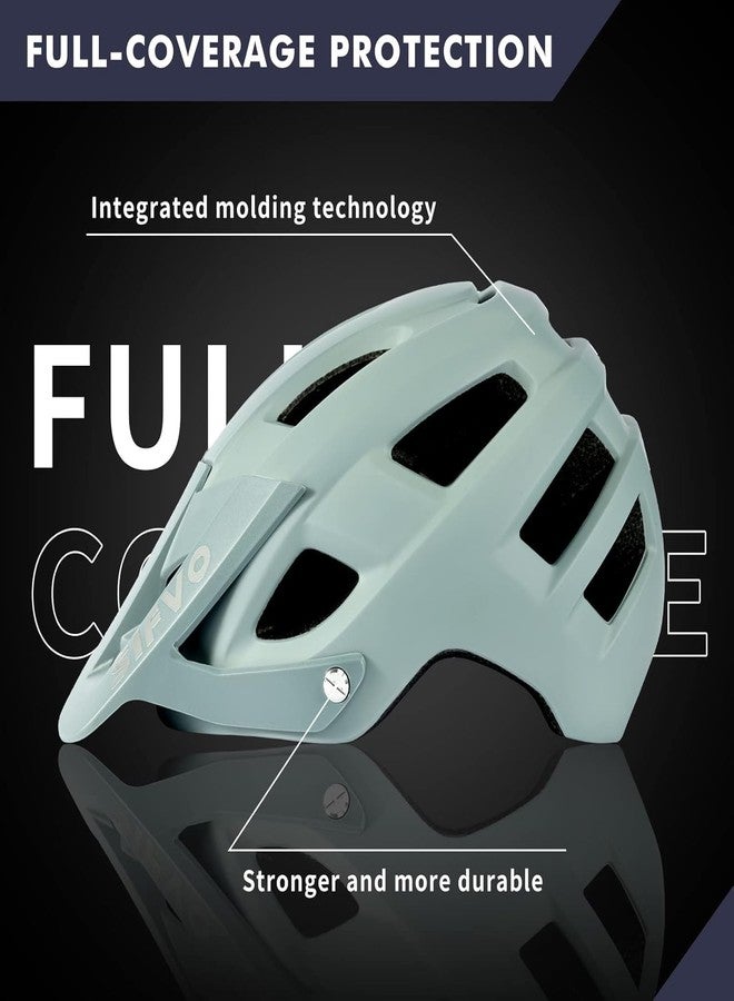 SIFVO Bike Helmet, Bike Helmets for Men and Women, Mountain Bike Helmet with Visor Helmets for Adults to Youth Bicycle Helmet Road Bike Helmet Safe and Comfortable 54-62cm【M/L】 - Image 5