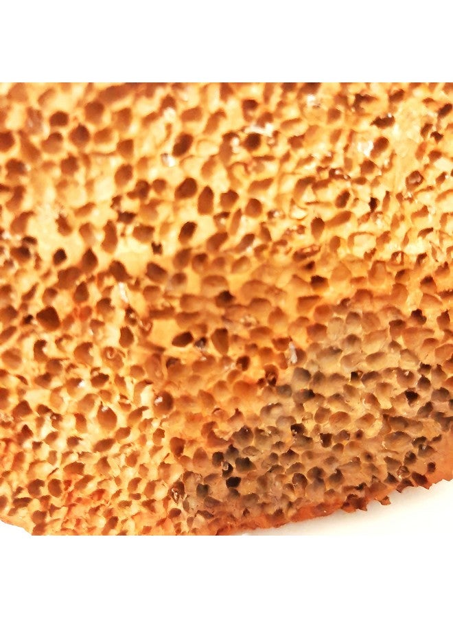 RKD Enterprises Terracotta Best Natural Pumice Stone Foot Scrubber Handmade Organic Clay eco Friendly Dead Skin Remover Women Men Unisex Foot Heel Filer Scraper (Brown) - Image 3