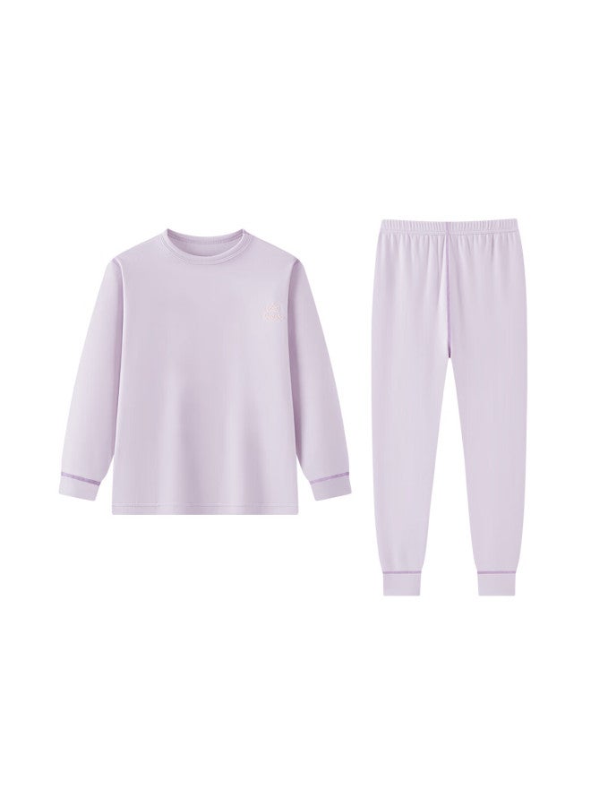 Deesha Antistatic Cationic Warmth Technology 7a Antibacterial Girls' Autumn Thermal Underwear Set Children's Pajamas