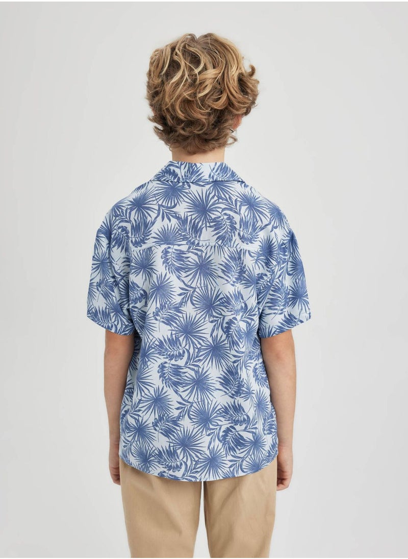 DeFacto - Oversize Fit Short Sleeve Shirt - Image 1