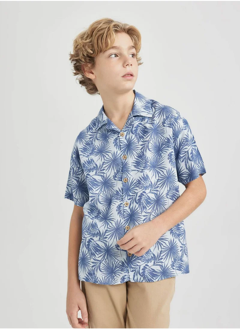 DeFacto Oversize Fit Short Sleeve Shirt