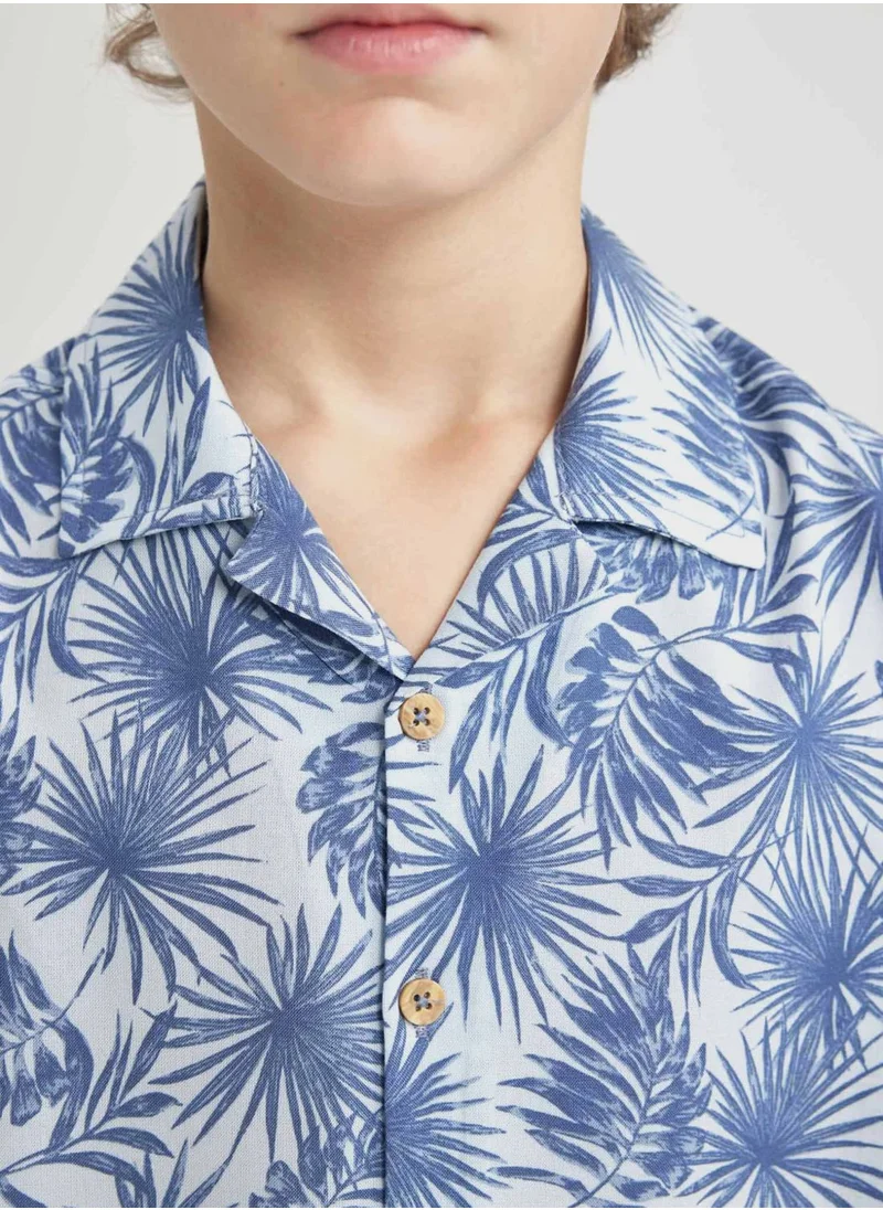DeFacto Oversize Fit Short Sleeve Shirt