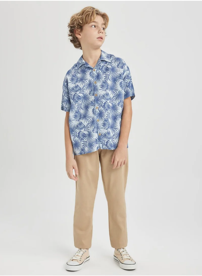 DeFacto Oversize Fit Short Sleeve Shirt