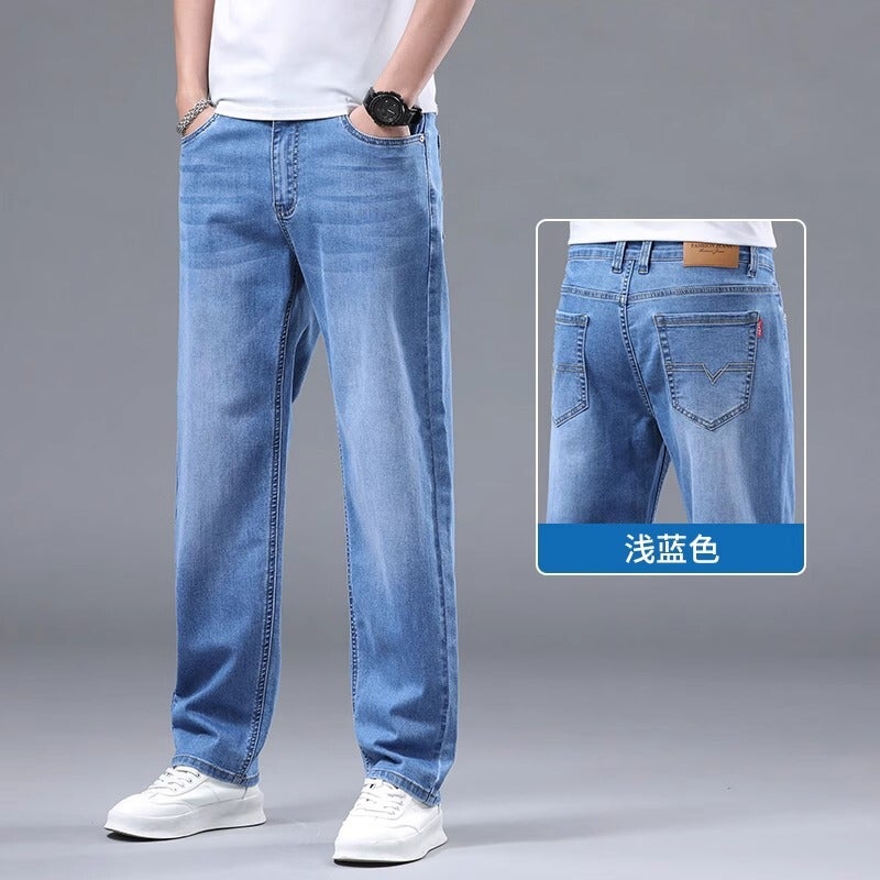 Unisex Casual Daily Denim Jeans - Image 1