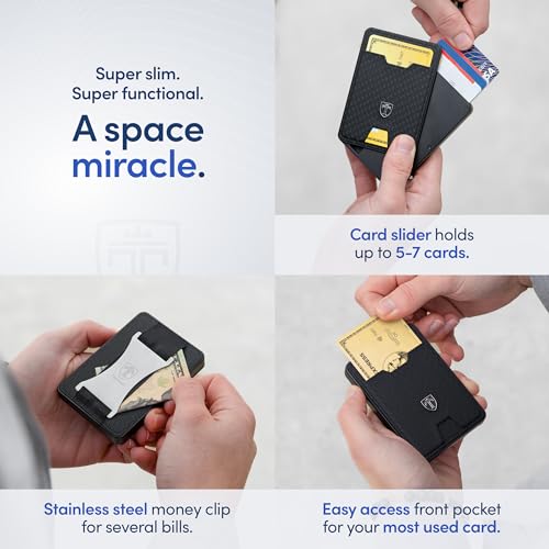 TRAVANDO Swype Slim Wallet for Men Metal RFID Blocking Mens Wallet Card Case (Without AirTag* Pocket) - Image 4