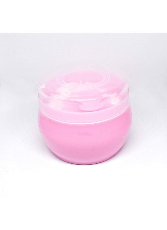 The Little Lookers - Portable Baby Skin Care Baby Powder Puff With Box Holder Container For New Born And Kids For Baby Face And Body (Pink) - Image 1