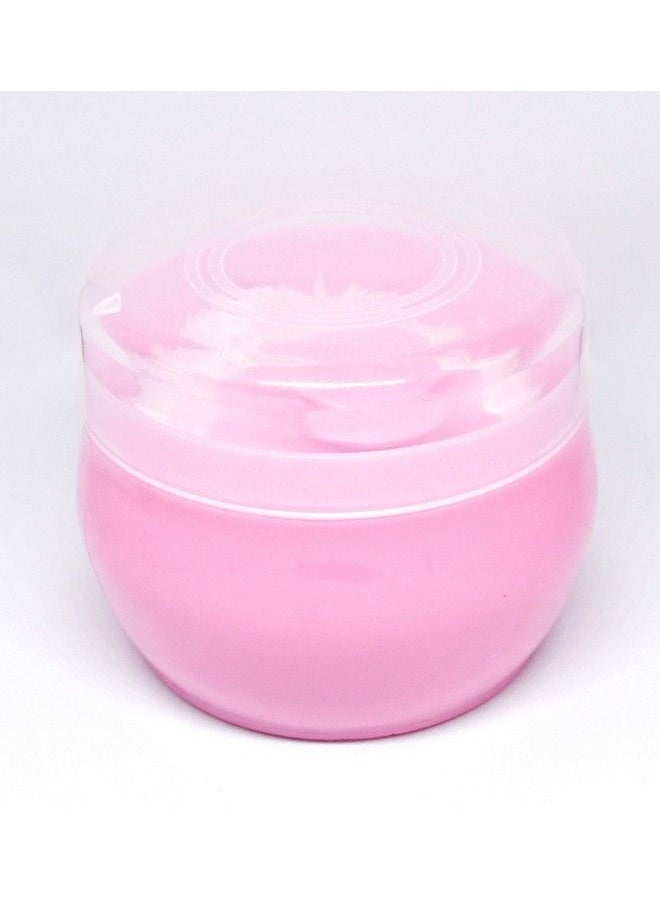 The Little Lookers - Portable Baby Skin Care Baby Powder Puff With Box Holder Container For New Born And Kids For Baby Face And Body (Pink) - Image 1