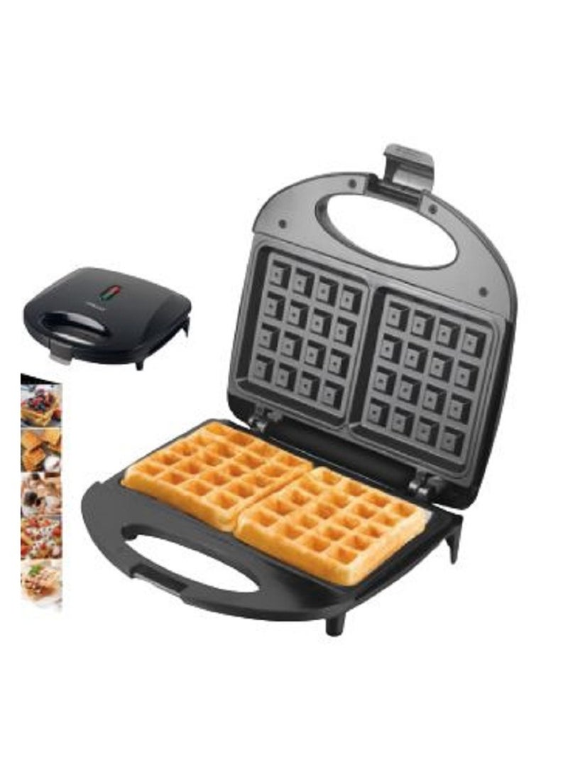 Sk-bbq-137 Waffle Maker - 800 Watt - Double Side Heating