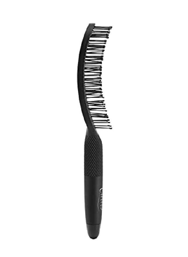 Cricket Curves Vent Hair Brush For Blow Drying And Styling Antistatic Nylon Bristle Hairbrush For Long Short Thick Thin Curly Straight Wavy All Hair Type  - Image 3