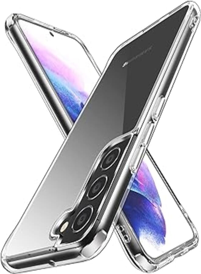 Crystal Clear Case for Samsung Galaxy S22 5G Case Galaxy S22 Case Military Grade Drop Protection Not Yellowing Armor Case Shockproof Protective for Galaxy S22 5G Phone Case (Clear)