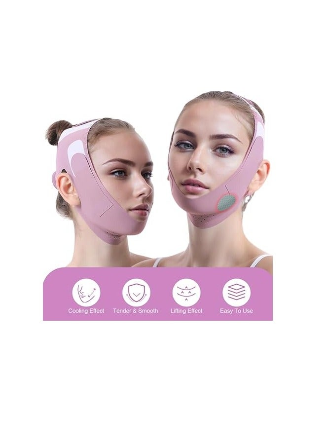 Graphene V-Line Mask Chin Up Mask V Shaped Face Mask Chin strap for sleeping, Jaw Exerciser - Image 3