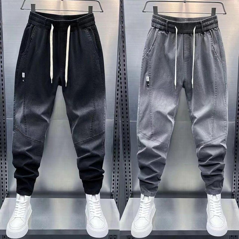 Unisex Classic Denim Jeans Loose Fit Daily Outdoor Wear - Image 2