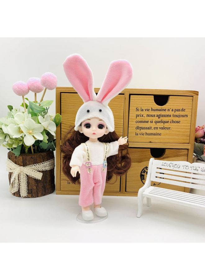 Cross-Border 6-inch Children's Bababi Doll Princess Play House Kindergarten Gift Gift Box Decoration Girl Toy