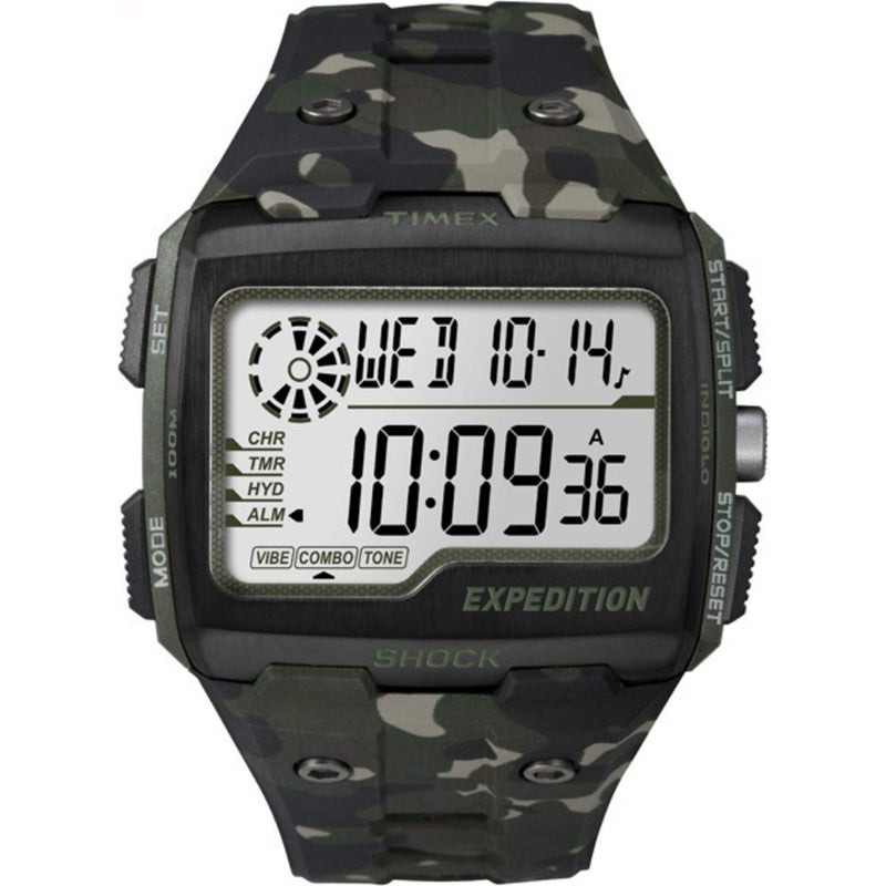 Timex Men's TW4B029009J Expedition Shock Stainless Steel Digital Watch - Image 1