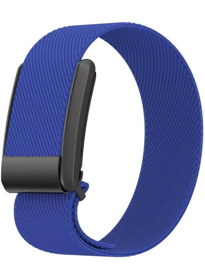 Nylon Sport Band Compatible with WHOOP Band 5.0 (One,Peak) Strap Men Women with Bumper Case, Breathable Nylon Adjustable Waterproof Replacement Straps for WHOOP 5.0(One,Peak)