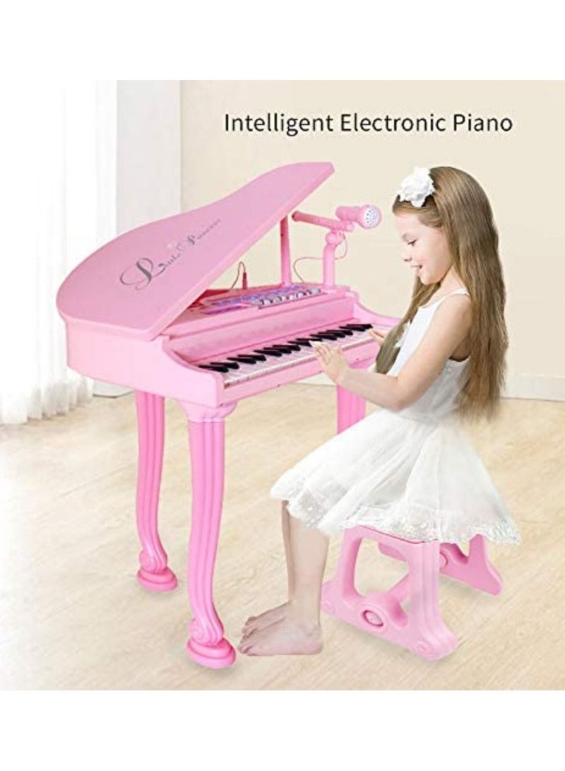Little Princess Piano With Bench And Microphone 650X430X140 Millimeter - Image 3