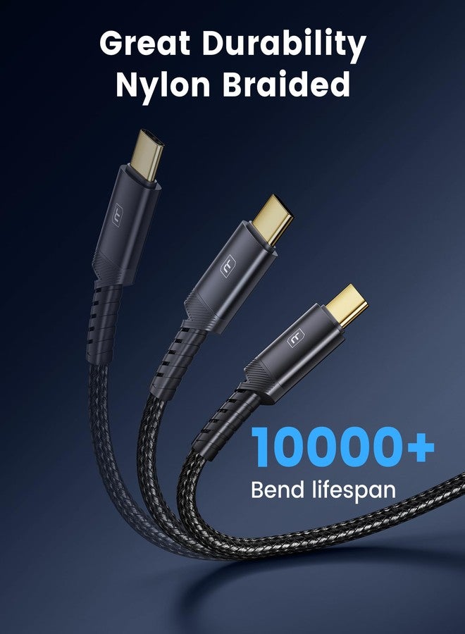 toocki كابل قرص صلب USB 3.0 نوع C إلى Micro B، عبوة 2، 1.5 قدم 5Gbps، متوافق مع سامسونج جالاكسي S5، نوت 3، ماك بوك إير/برو (USB C-Micro B) - Image 4