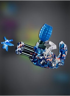 fashionhome Automatic Electric Gun Camouflage Design Splatter Ball Gel Blaster with Water Beads Ball Blaster Eco Friendly Outdoor Activities Team Game for Kids 33.5 x 11 x 16.5 Centimeter  - Image 1