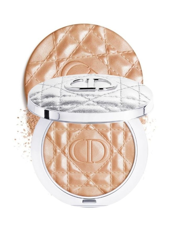 ديور أديكت هايلايتر ديور فوريفر جلو لومينايزر 01 نيود هالو (6 غرام) - بودرة إضاءة متألقة تدوم طويلاً مع لمسة نهائية مرطبة ومشرقة - Image 1